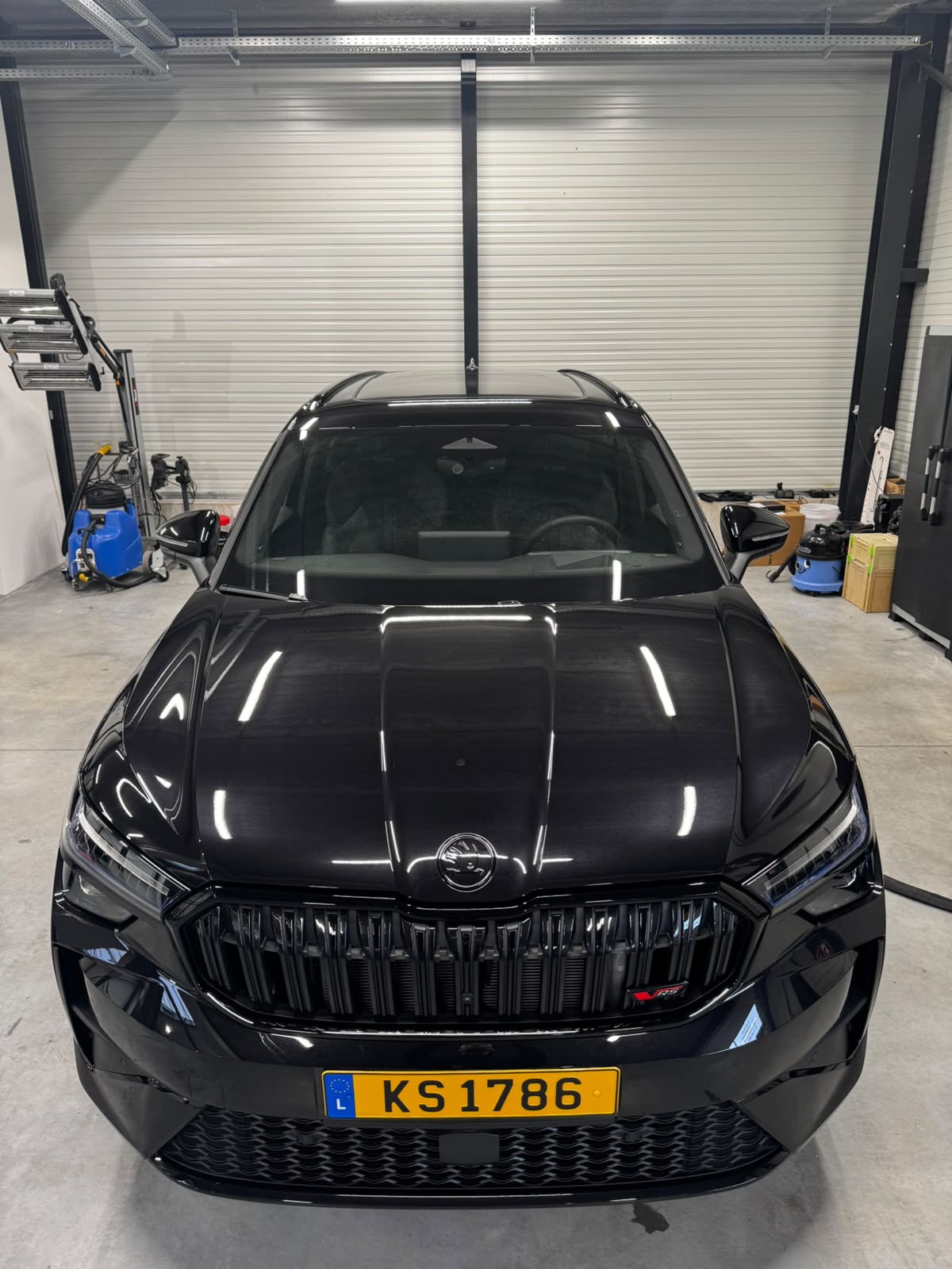 Skoda Kodiaq RS, face avant